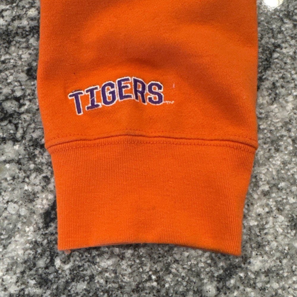 Clemson Tigers Top of the World Long Sleeve Full Zip Hooded Jacket Size XL #769 - Picture 6 of 8